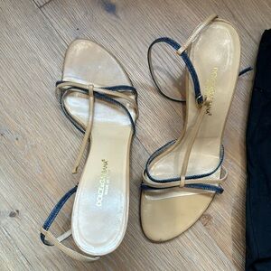 Authentic dolce and Gabbana sandals size 39